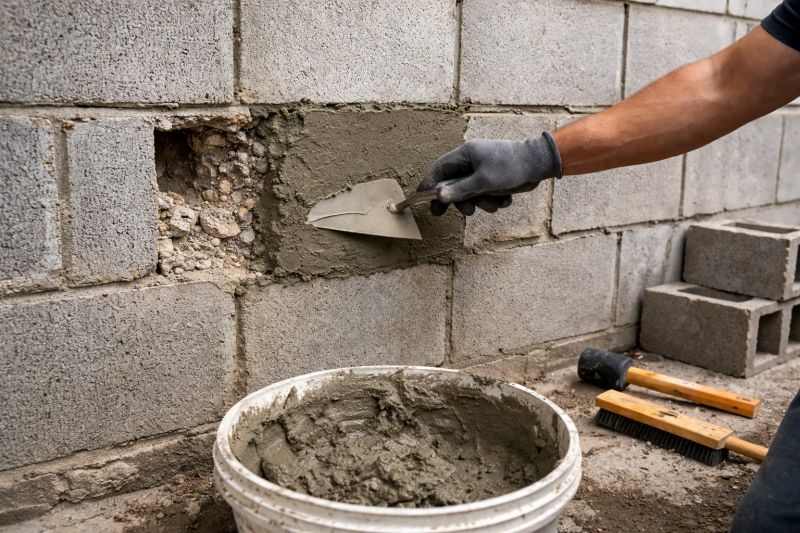 Block Wall Repair in Orange, CT