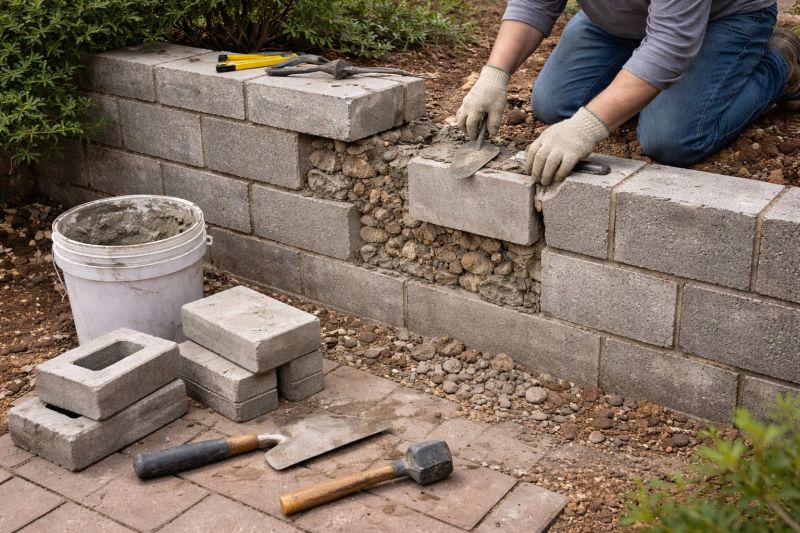 Block Wall Repair in Seymour, CT