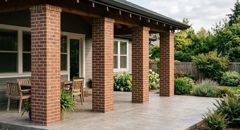 Brick Columns Installation in New Haven, CT