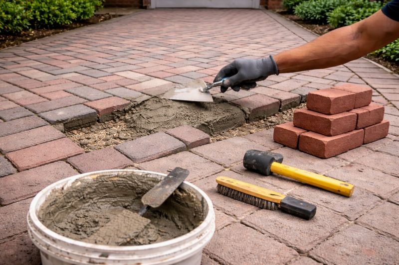 Brick Driveway Repair in New Haven, CT