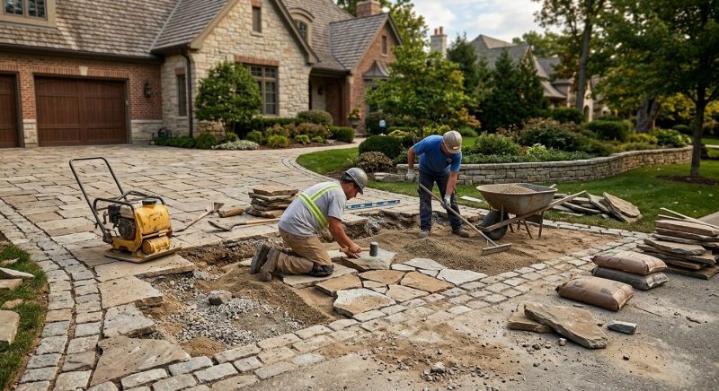 Brick Driveway Repair in New Haven, CT