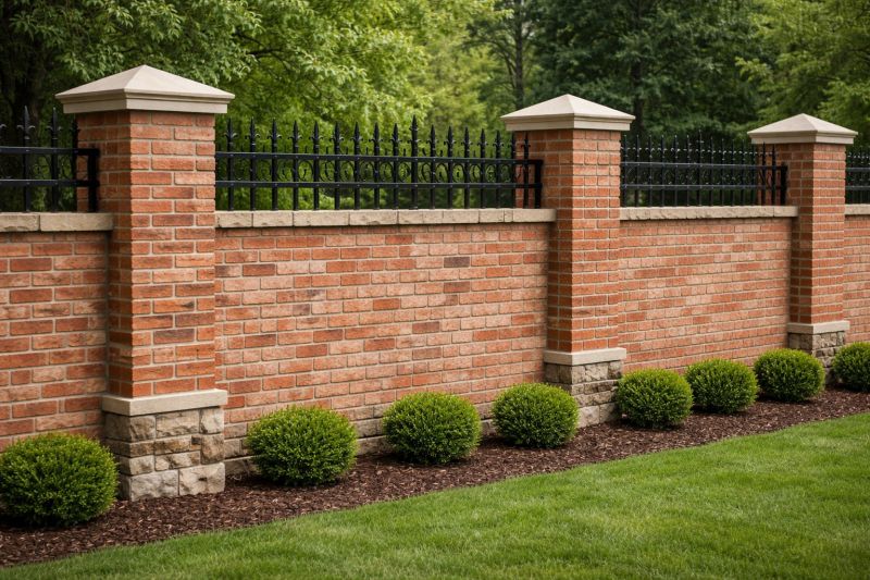 Brick Fence Installation in New Haven, CT