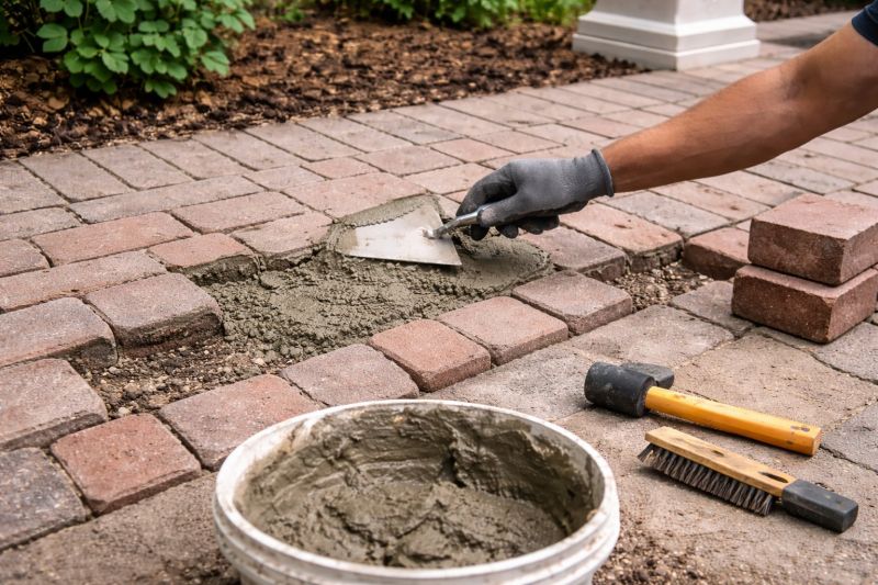 Brick Flatwork Repair in Middletown, CT
