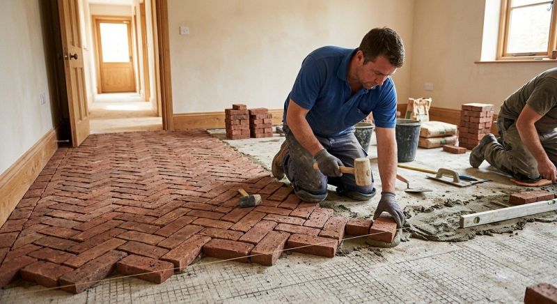 Brick Flooring Installation in New Haven, CT