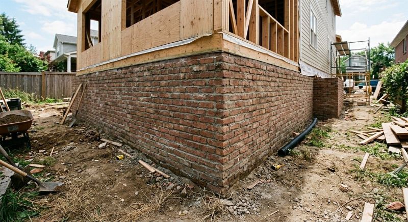 Brick Foundation Installation in New Haven, CT