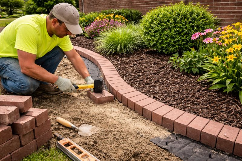 Brick Hardscape Installation in New Haven, CT