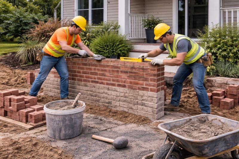 Brick Laying Service in Woodbridge, CT