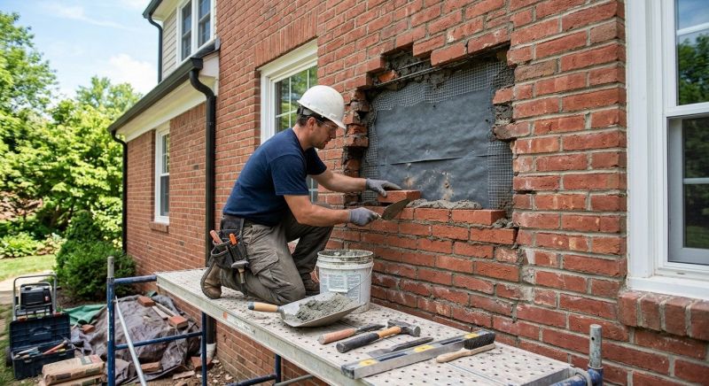 Brick Masonry Repair in Southington, CT