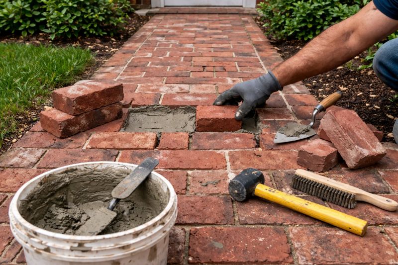 Brick Pathway Repair in New Haven, CT
