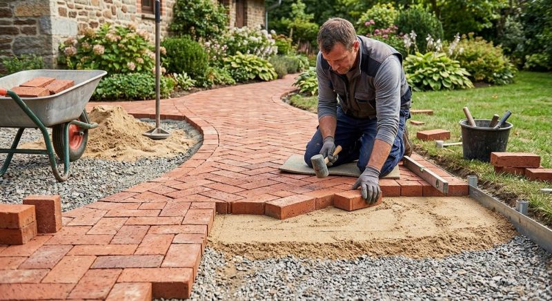 Brick Paving Installation in North Haven, CT