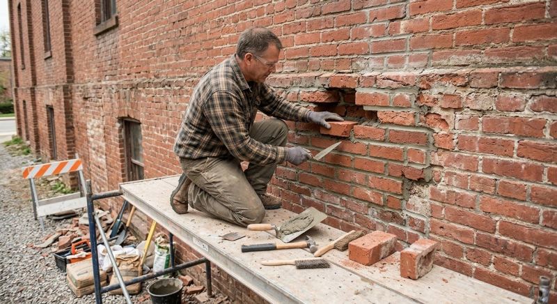 Brick Repair in Oakville, CT