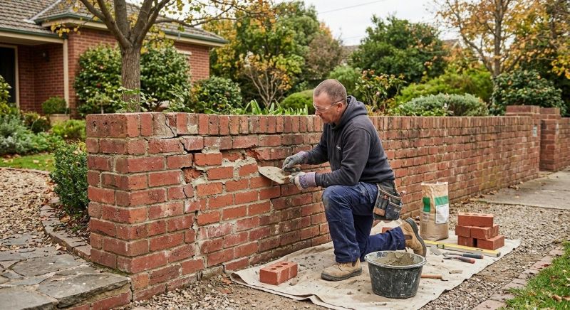 Brick Wall Repair in Haddam, CT