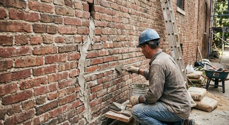 Brick Wall Repair in Naugatuck, CT