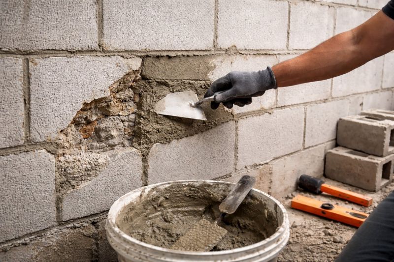 Cinder Block Repair in New Haven, CT