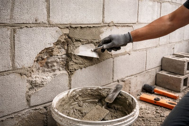 Cinder Block Wall Repair in Watertown, CT