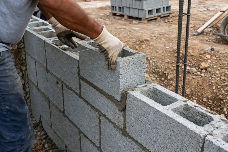 Cinder Blocks Installation in Ansonia, CT