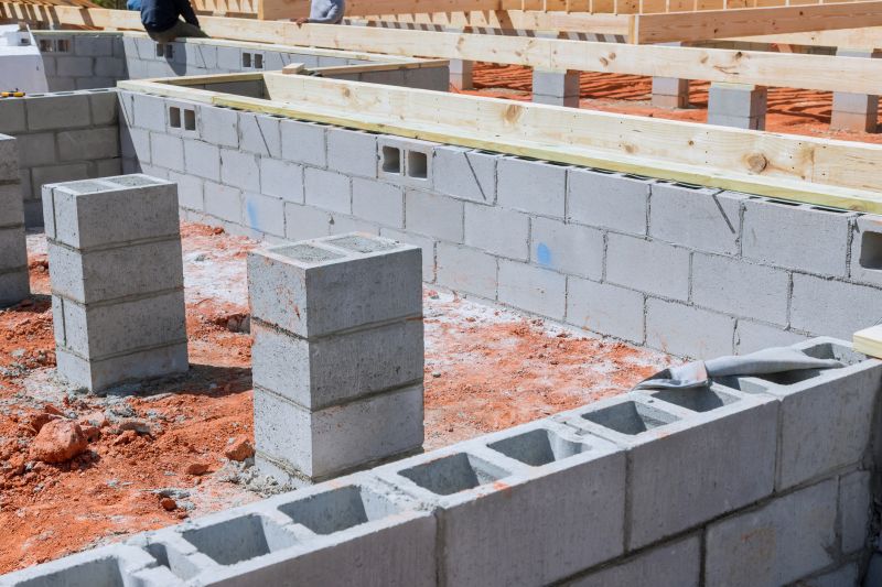 Cinder Blocks Installation in North Branford, CT