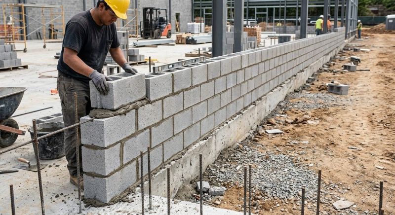 Cinder Blocks Installation in Plymouth, CT