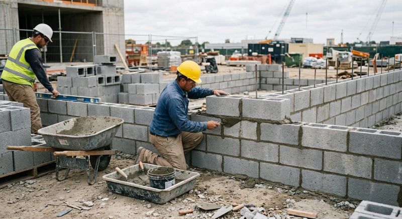 Cinder Blocks Installation in Watertown, CT