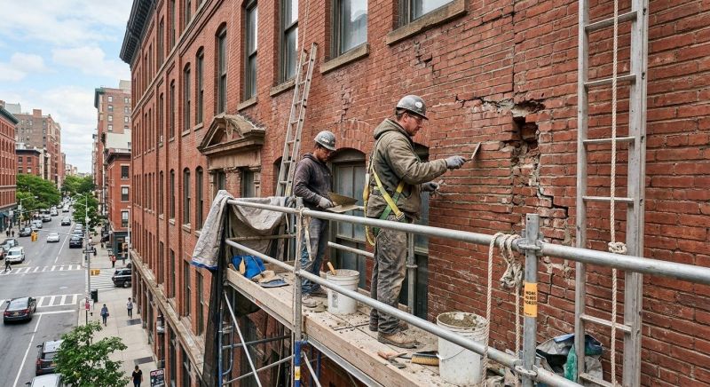 Commercial Masonry Repair in Woodbridge, CT