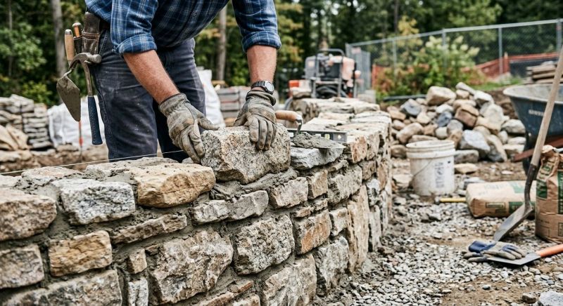 Commercial Stone Masonry in Sandy Hook, CT