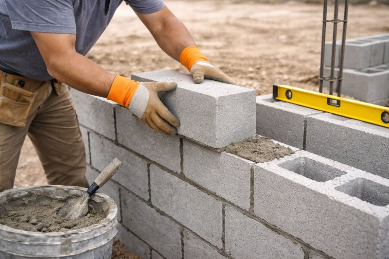 Concrete Blocks Installation in Madison, CT