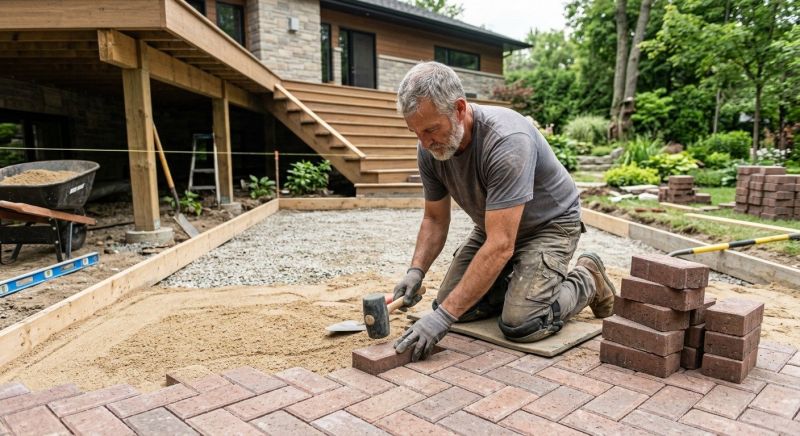 Deck Masonry Installation in New Haven, CT