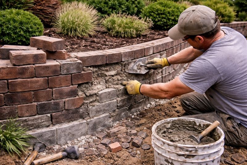 Retaining Wall Repair in Cheshire, CT