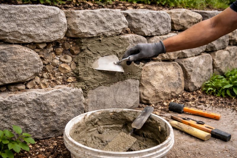 Retaining Wall Repair in East Haven, CT
