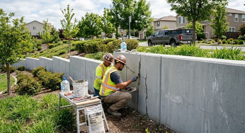 Retaining Wall Repair in Haddam, CT