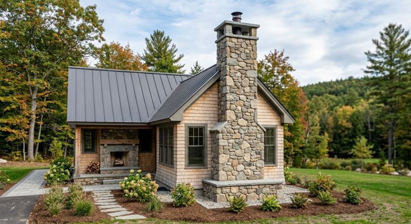 Stone Chimney Installation in Ansonia, CT