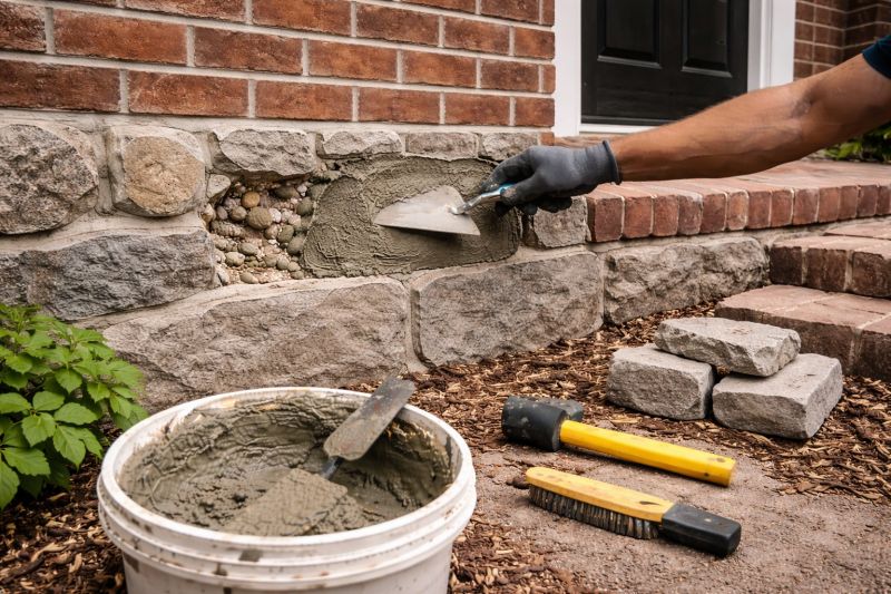 Stone Masonry Repair in Redding, CT