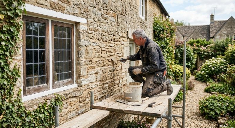 Stone Masonry Repair in Sandy Hook, CT