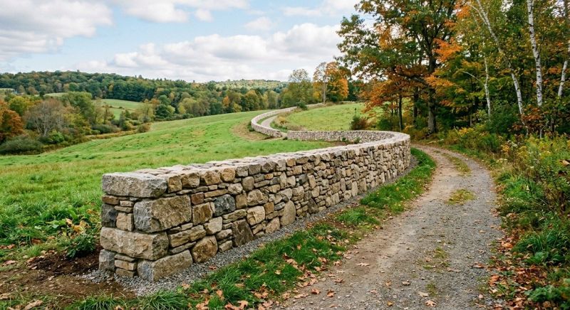 Stone Wall Replacement in New Haven, CT